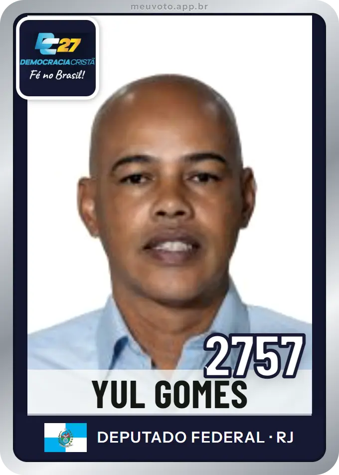 Carta de Yul Gomes, número 2757, DC