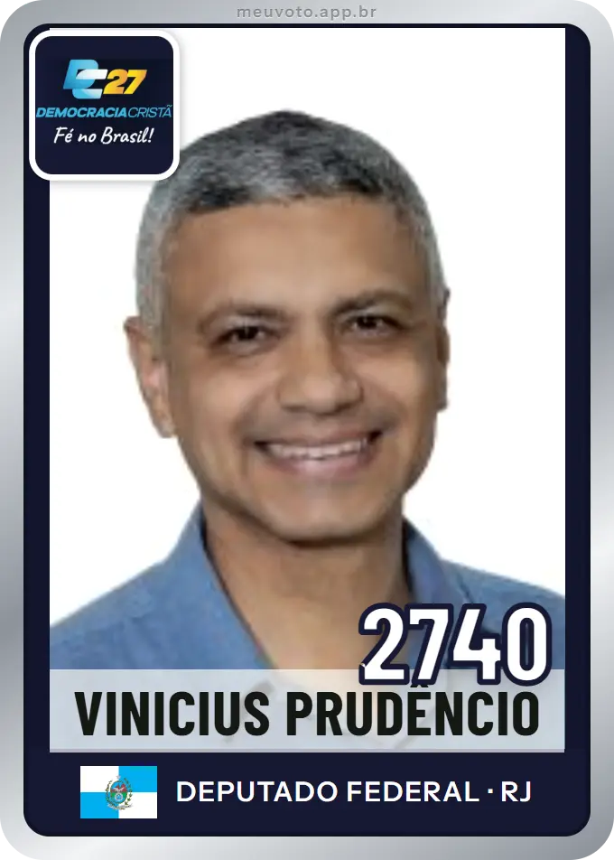 Carta de Vinicius Prudêncio, número 2740, DC