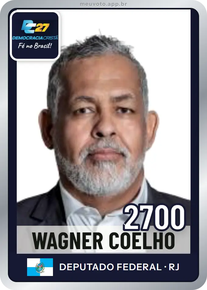 Carta de Wagner Coelho, número 2700, DC