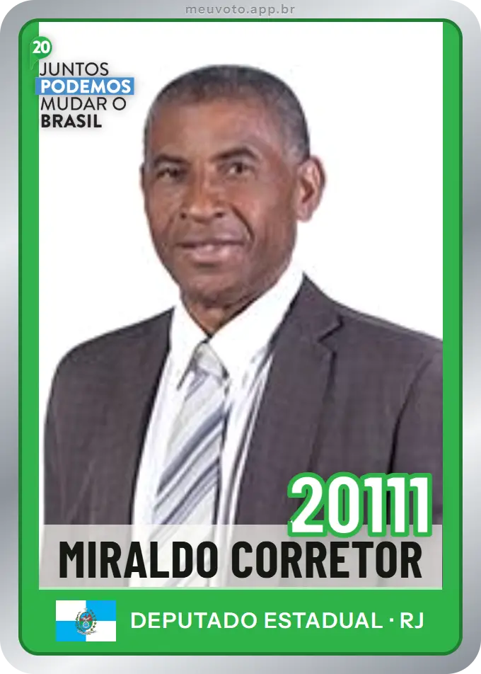 Carta de Miraldo Corretor, número 20111, Podemos