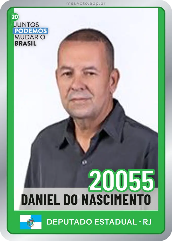 Carta de Daniel do Nascimento, número 20055, Podemos