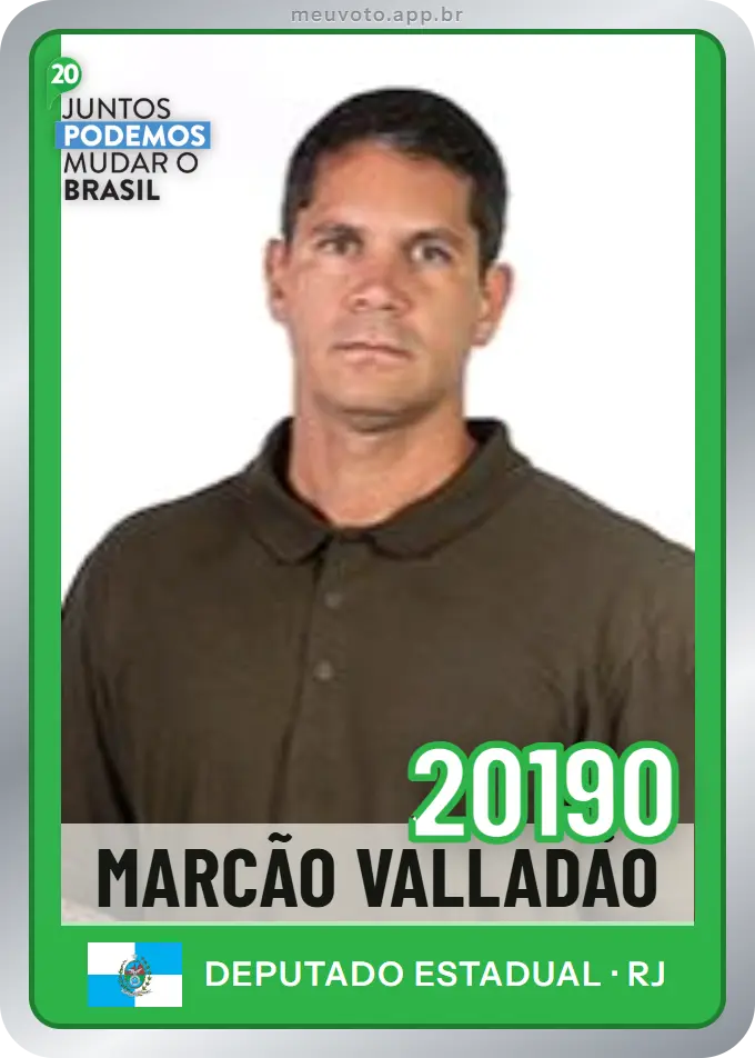 Carta de Marcão Valladão, número 20190, Podemos