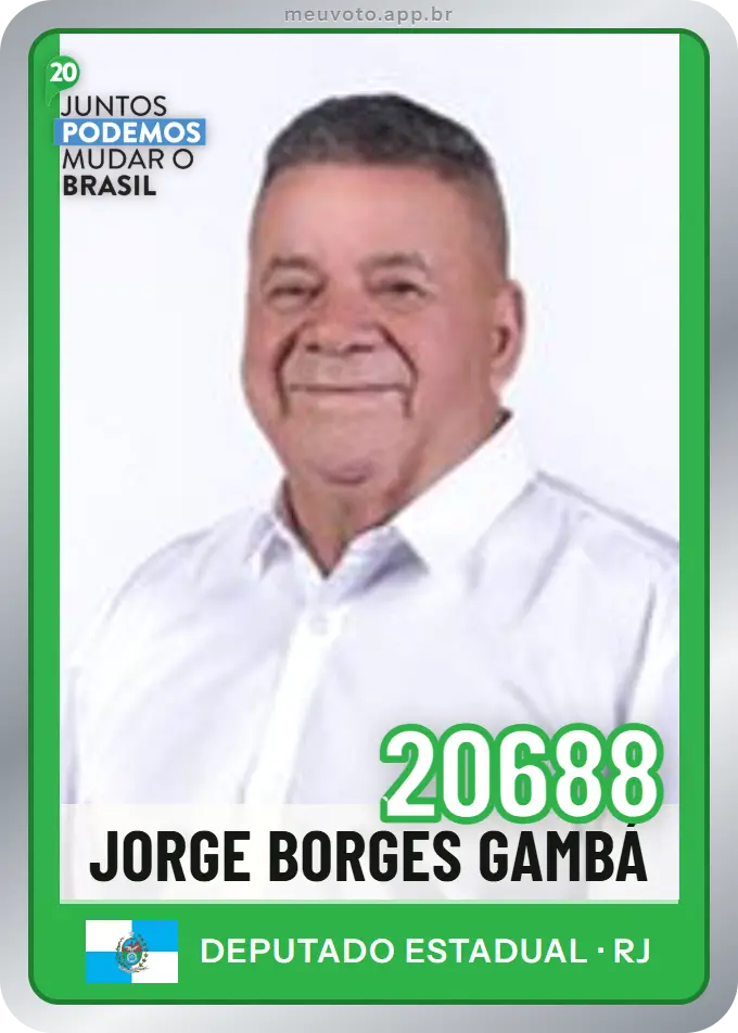 Carta de Jorge Borges Gambá, número 20688, Podemos