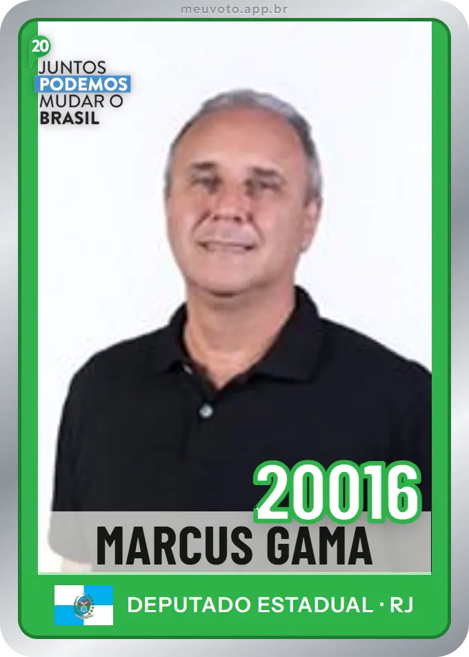 Carta de Marcus Gama, número 20016, Podemos