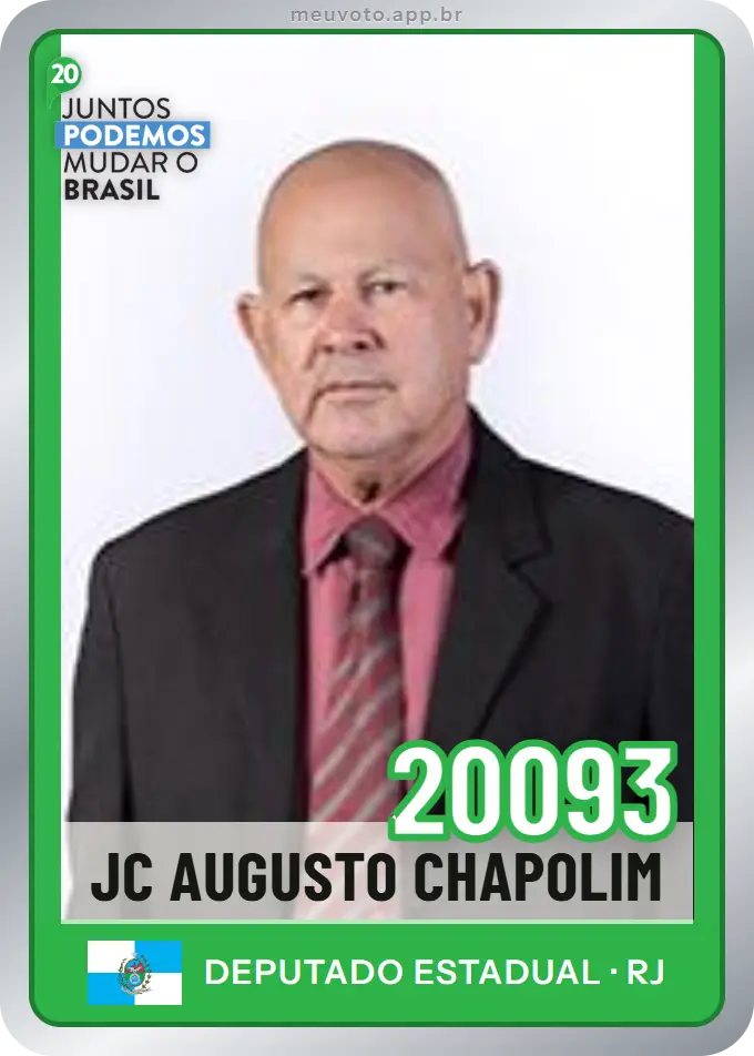 Carta de Jc Augusto Chapolim, número 20093, Podemos