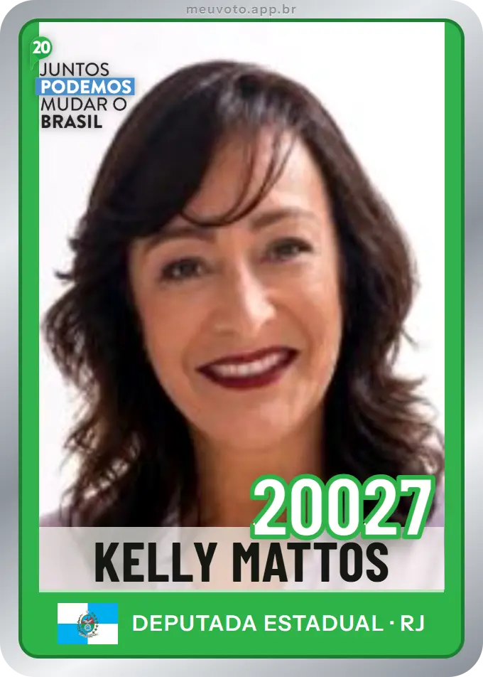 Carta de Kelly Mattos, número 20027, Podemos
