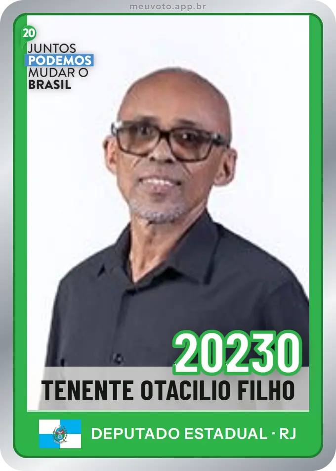 Carta de Tenente Otacilio Filho, número 20230, Podemos