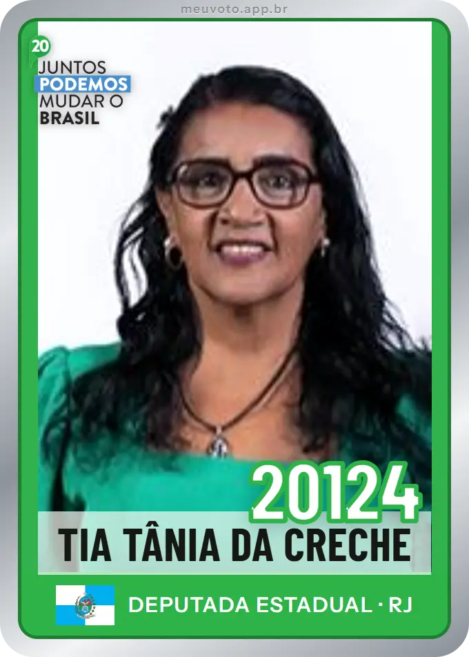 Carta de Tia Tânia da Creche, número 20124, Podemos