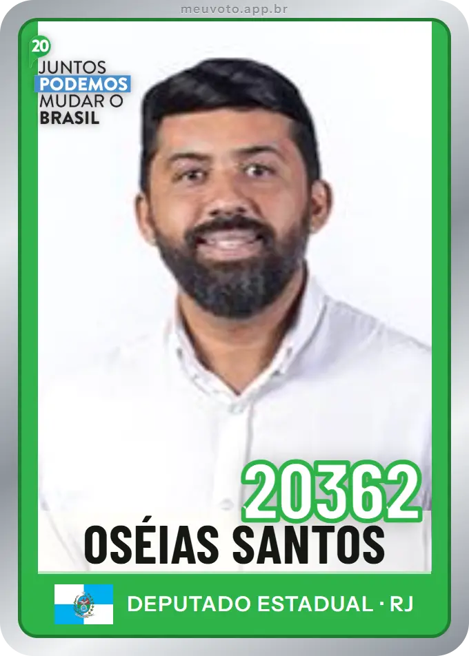 Carta de Oséias Santos, número 20362, Podemos
