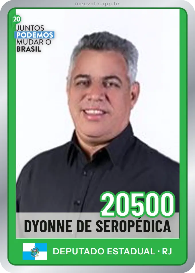 Carta de Dyonne de Seropédica, número 20500, Podemos