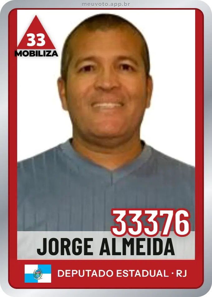 Carta de Jorge Almeida, número 33376, Mobiliza