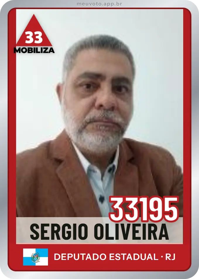 Carta de Sergio Oliveira, número 33195, Mobiliza