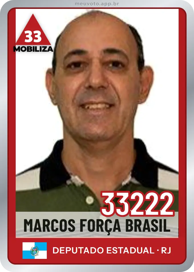 Carta de Marcos Força Brasil, número 33222, Mobiliza