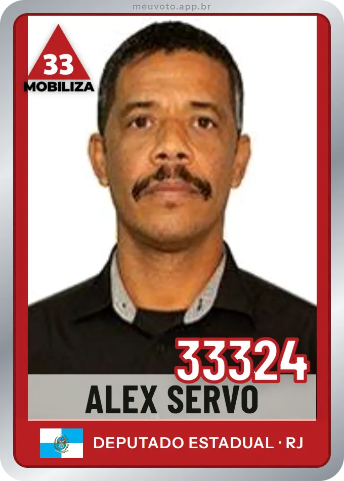 Carta de Alex Servo, número 33324, Mobiliza