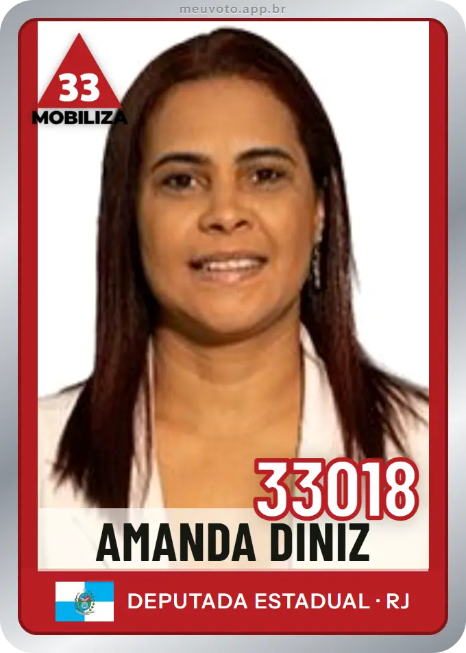 Carta de Amanda Diniz, número 33018, Mobiliza