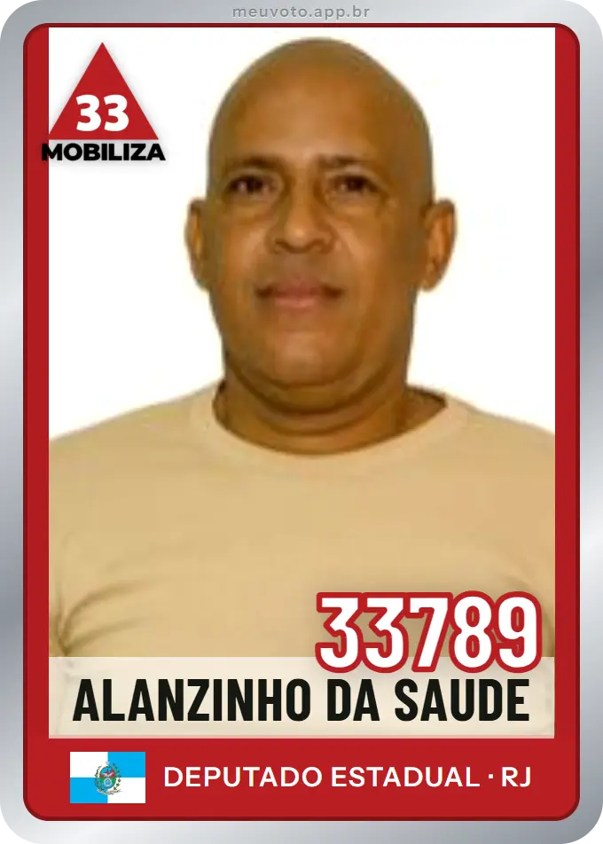Carta de Alanzinho da Saude, número 33789, Mobiliza