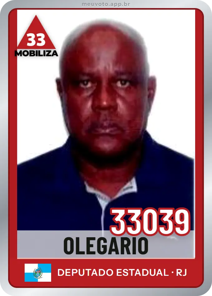 Carta de Olegario, número 33039, Mobiliza