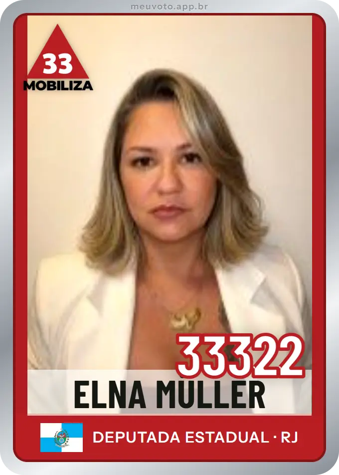 Carta de Elna Müller, número 33322, Mobiliza