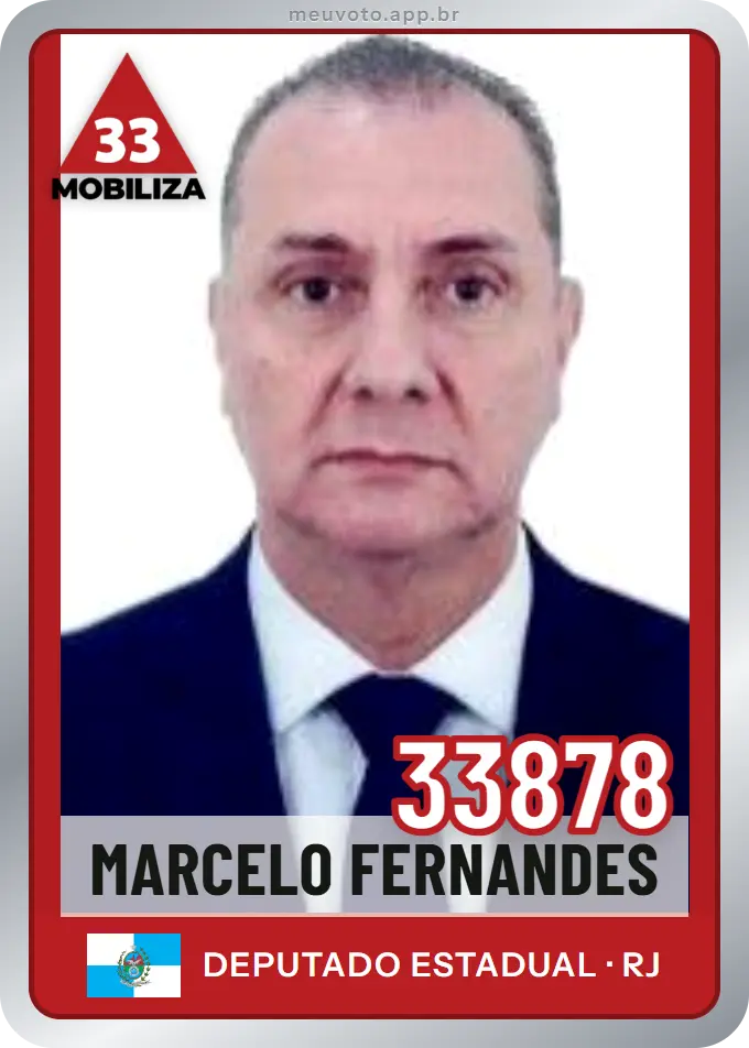 Carta de Marcelo Fernandes, número 33878, Mobiliza