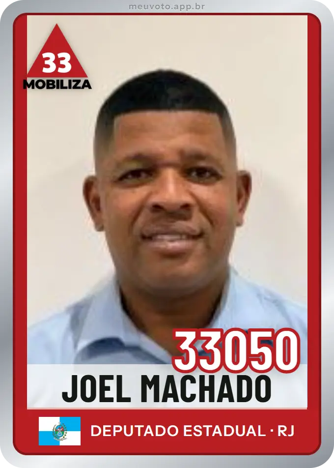 Carta de Joel Machado, número 33050, Mobiliza