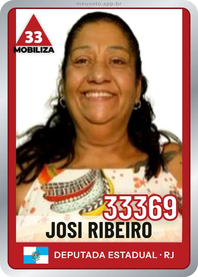 Carta de Josi Ribeiro, número 33369, Mobiliza