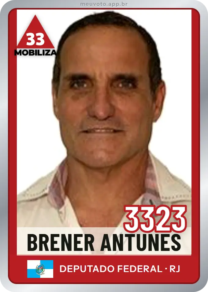 Carta de Brener Antunes, número 3323, Mobiliza