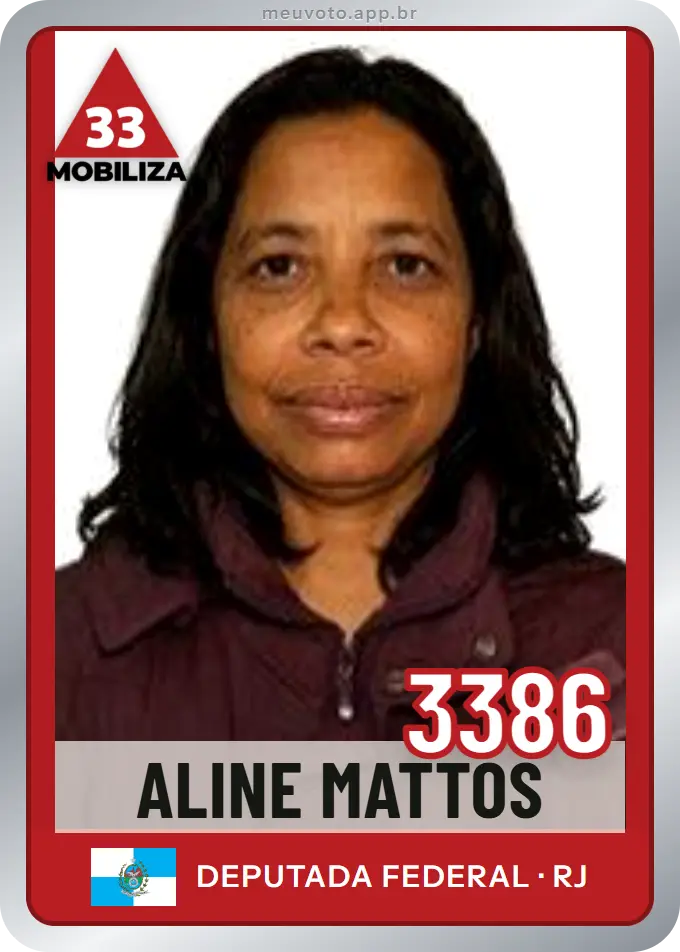 Carta de Aline Mattos, número 3386, Mobiliza