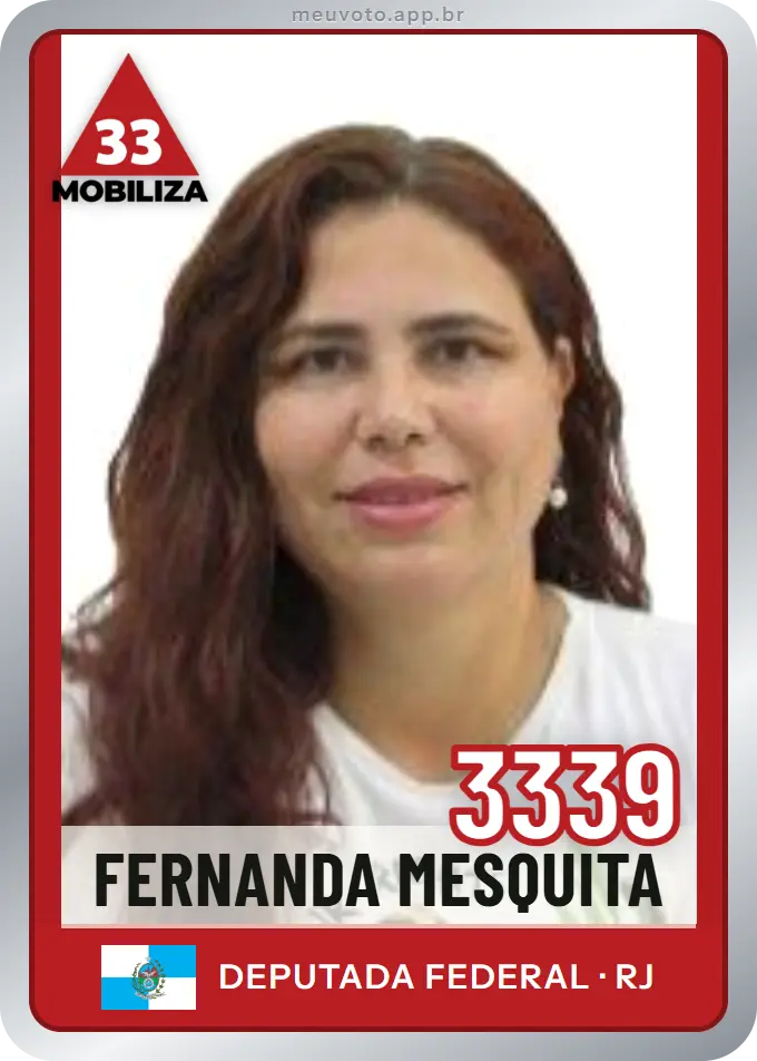 Carta de Fernanda Mesquita, número 3339, Mobiliza
