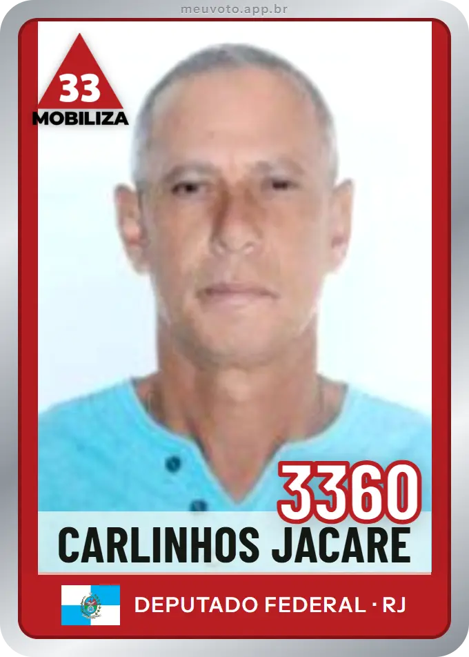 Carta de Carlinhos Jacaré, número 3360, Mobiliza