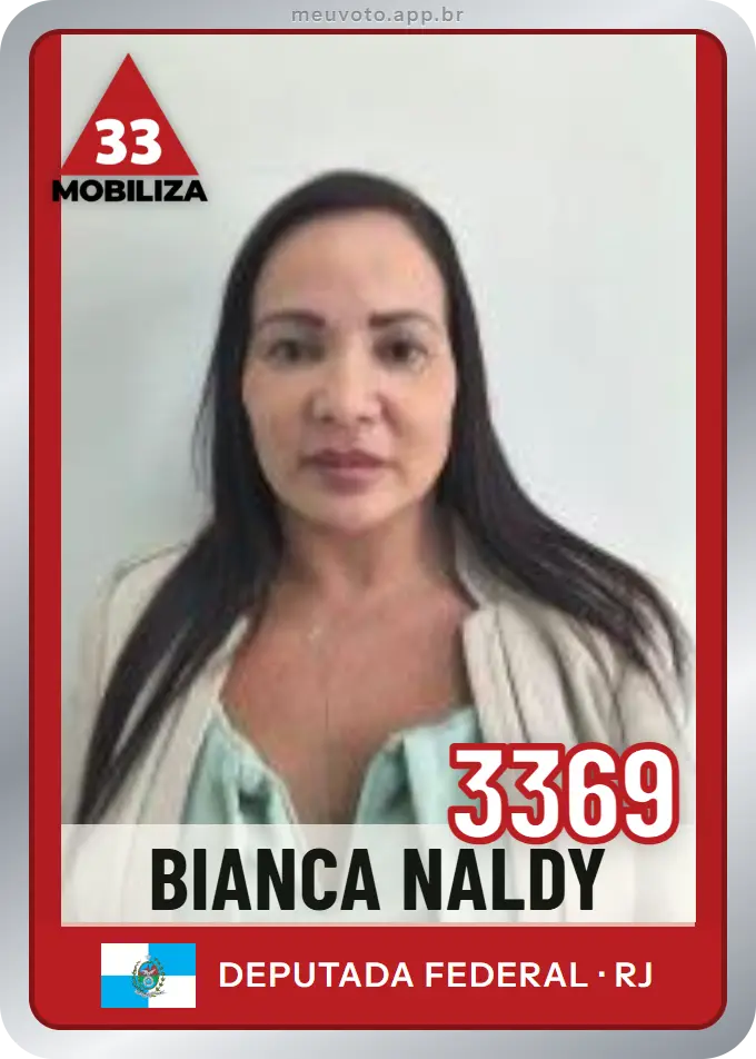 Carta de Bianca Naldy, número 3369, Mobiliza