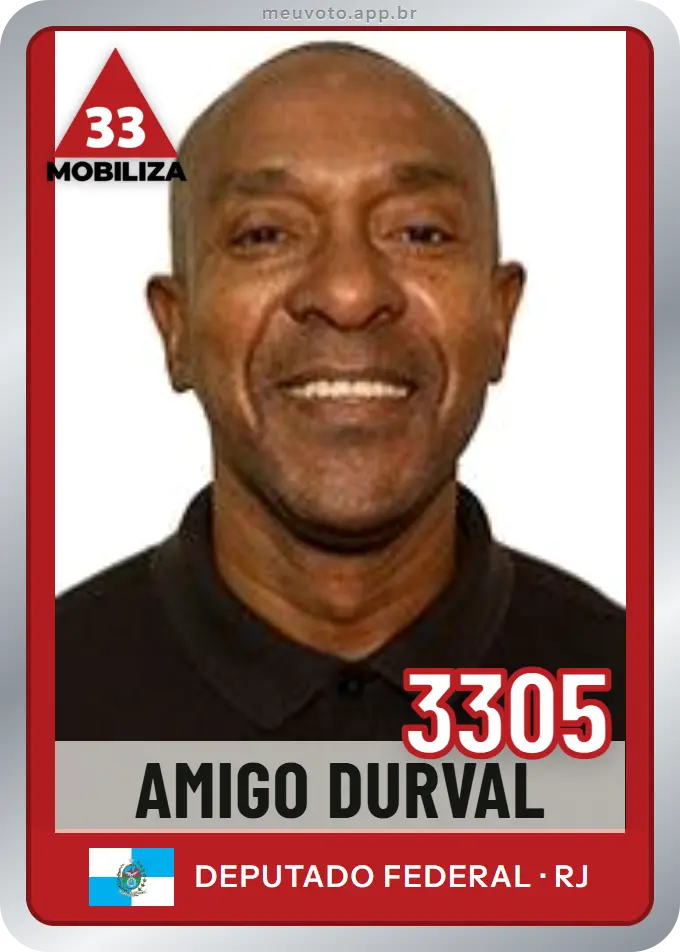 Carta de Amigo Durval, número 3305, Mobiliza