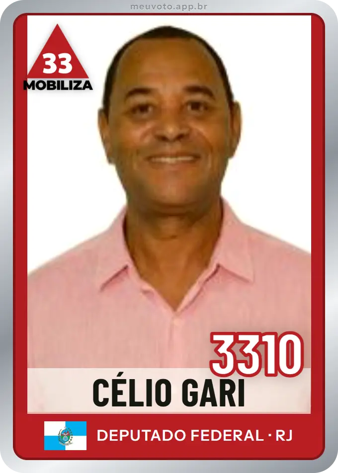 Carta de Célio Gari, número 3310, Mobiliza