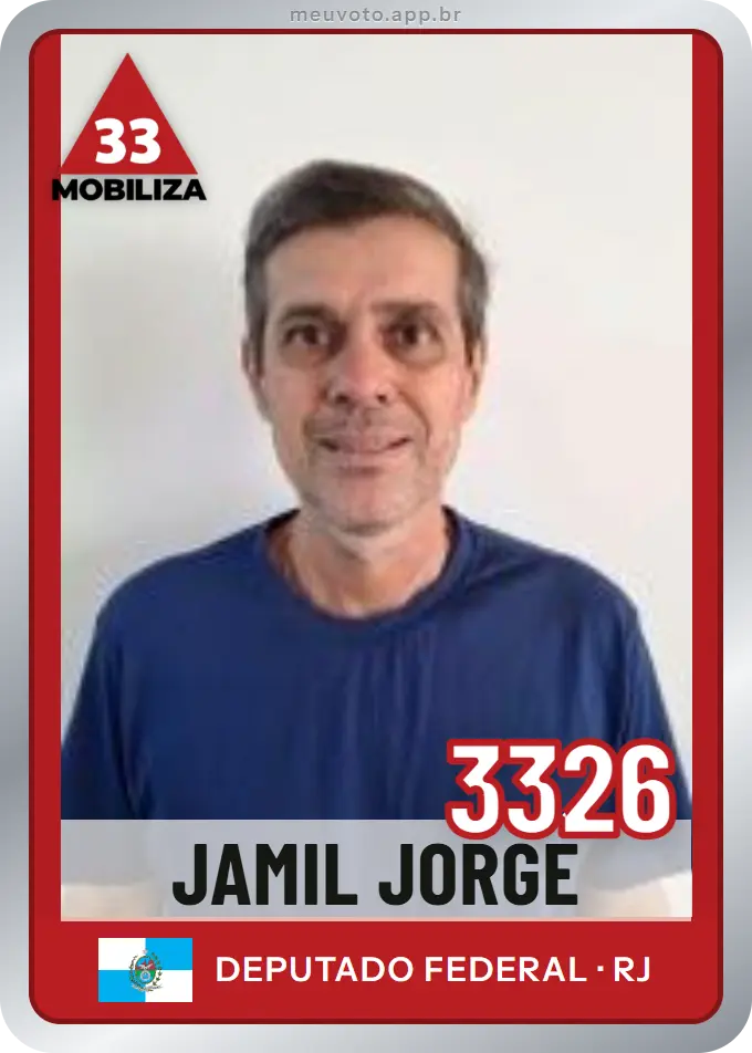 Carta de Jamil Jorge, número 3326, Mobiliza
