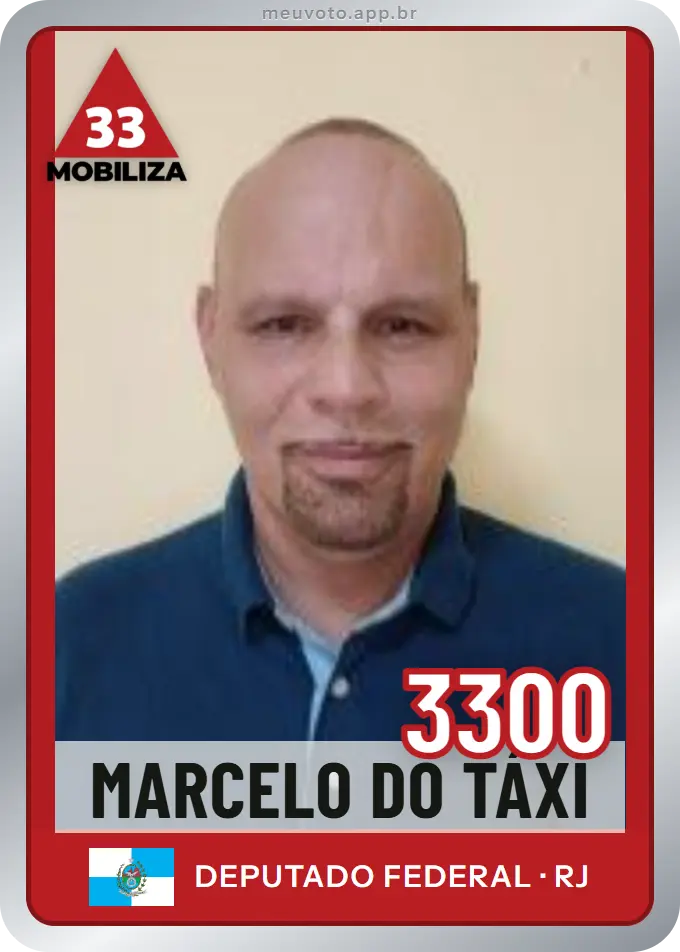 Carta de Marcelo do Táxi, número 3300, Mobiliza