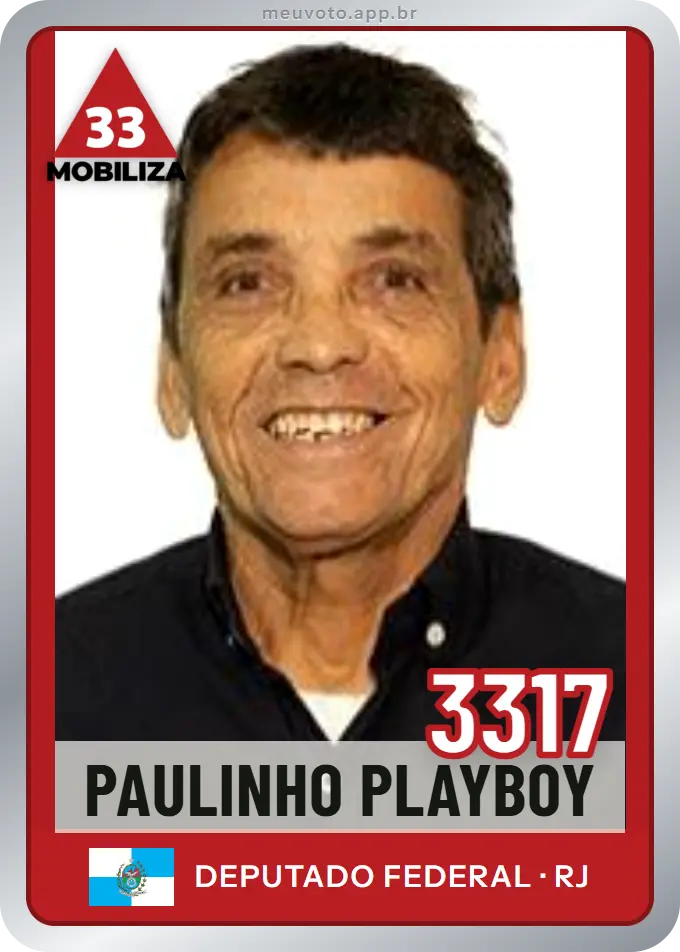 Carta de Paulinho Playboy, número 3317, Mobiliza
