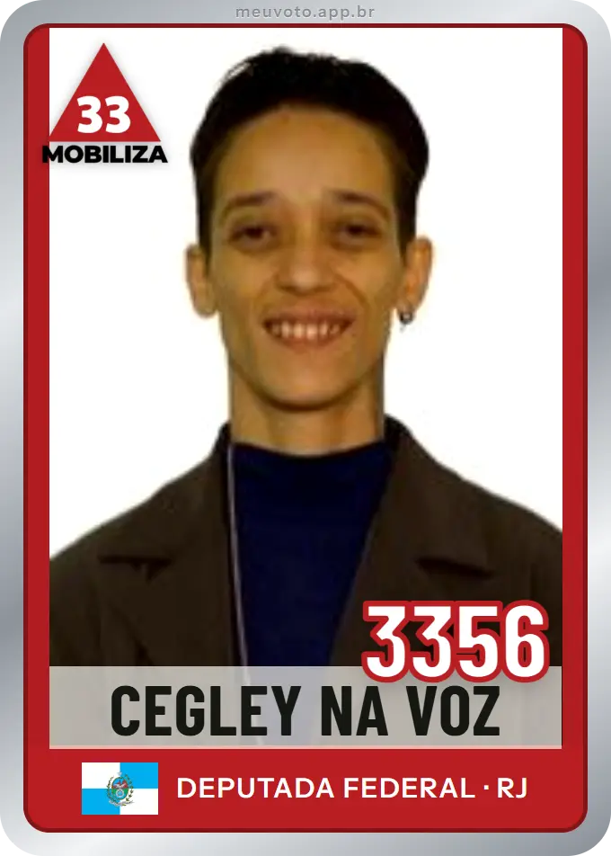 Carta de Cegley Na Voz, número 3356, Mobiliza