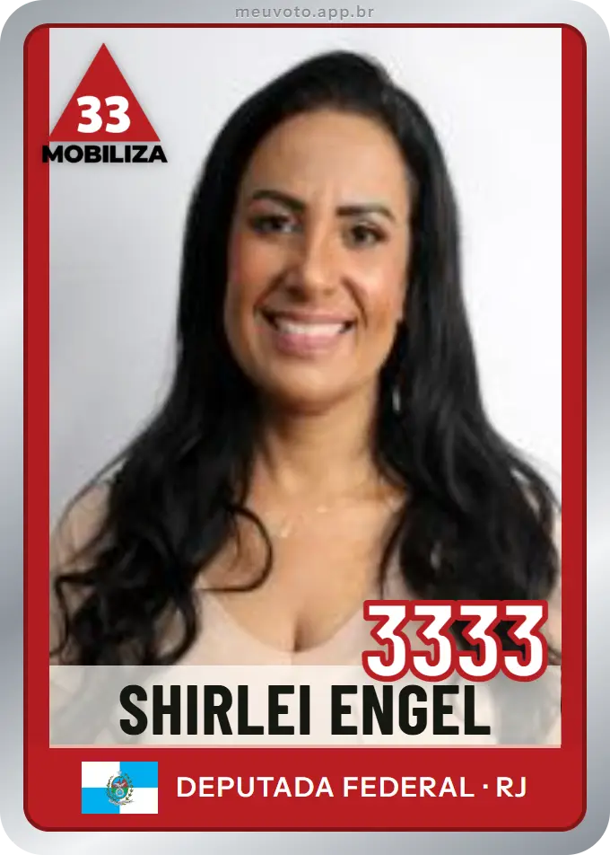 Carta de Shirlei Engel, número 3333, Mobiliza