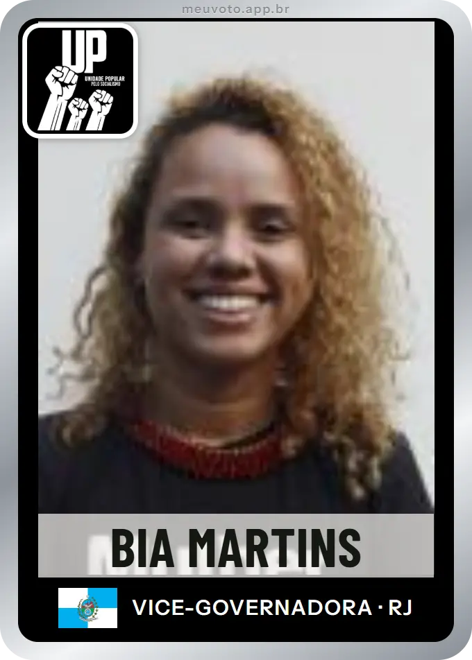 Carta de Bia Martins, UP