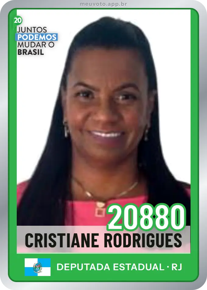 Carta de Cristiane Rodrigues, número 20880, Podemos
