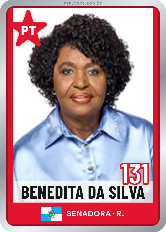 Carta de Benedita da Silva, número 131, PT