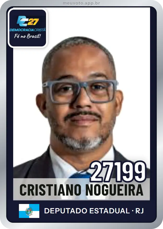 Carta de Cristiano Nogueira, número 27199, DC