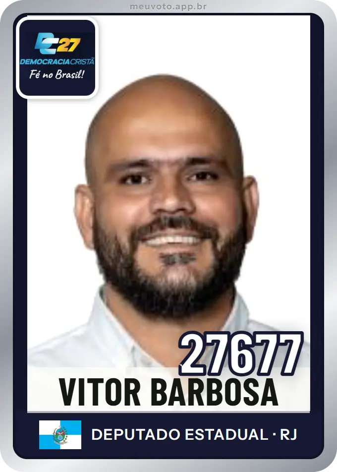Carta de Vitor Barbosa, número 27677, DC