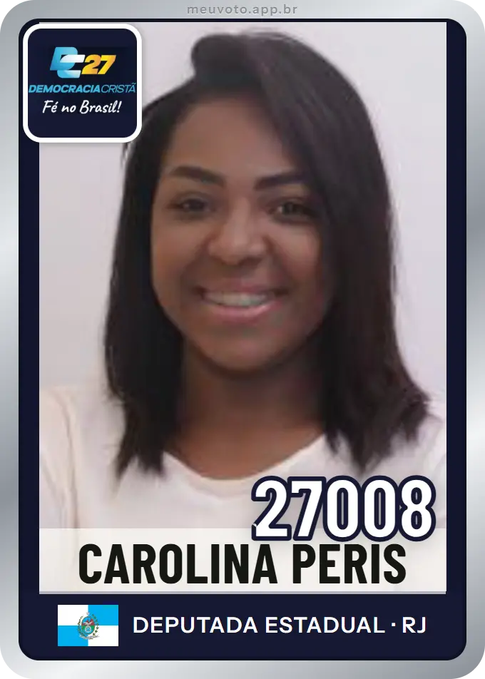 Carta de Carolina Peris, número 27008, DC