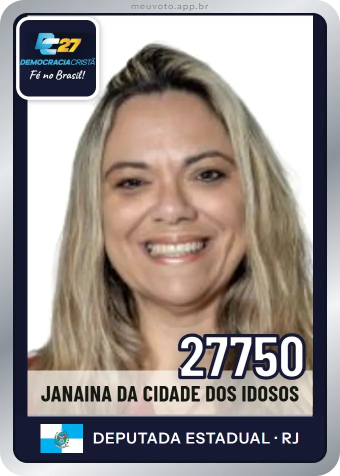 Carta de Janaina da Cidade dos Idosos, número 27750, DC
