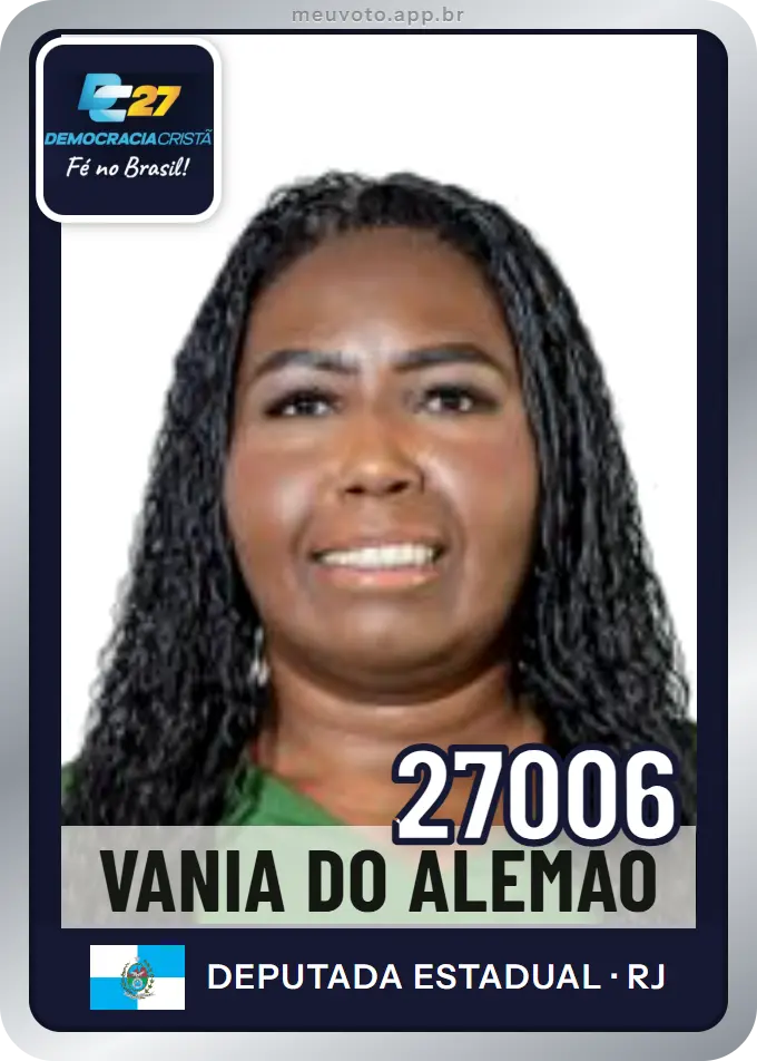 Carta de Vania do Alemão, número 27006, DC