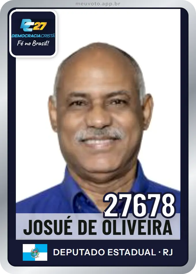 Carta de Josué de Oliveira, número 27678, DC
