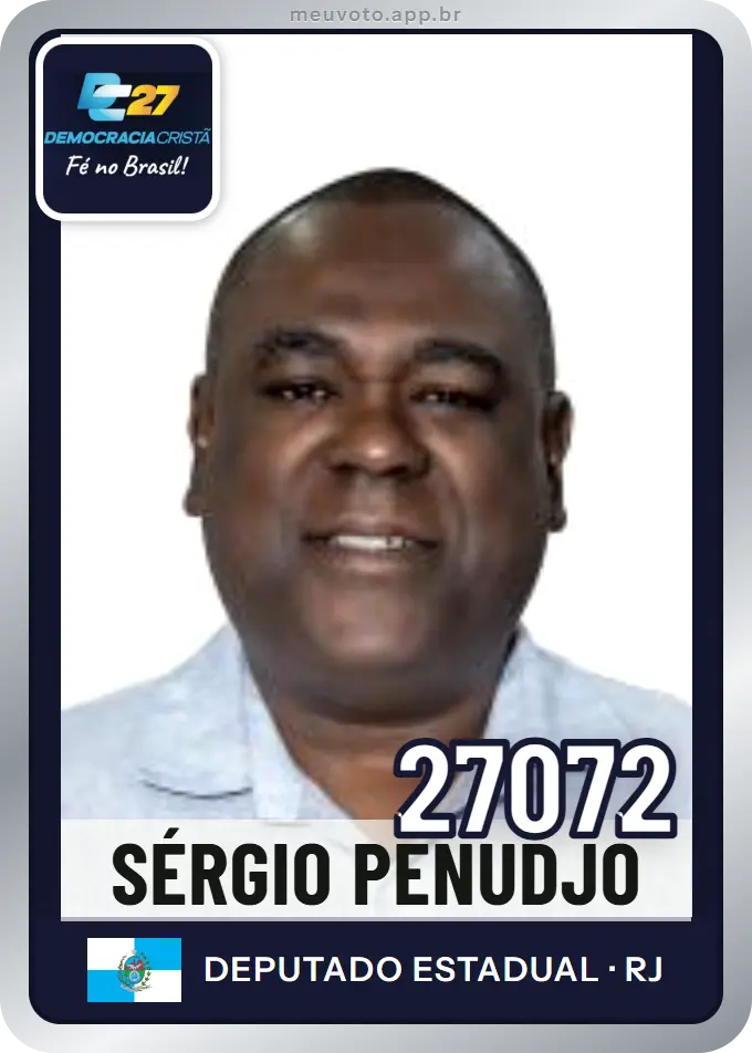 Carta de Sérgio Penudjo, número 27072, DC