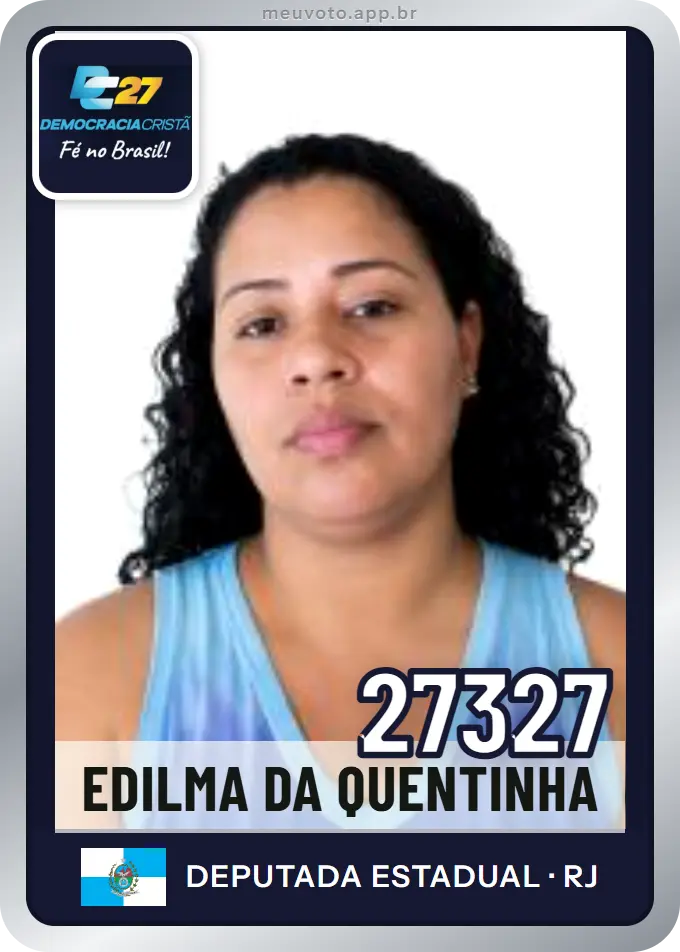Carta de Edilma da Quentinha, número 27327, DC