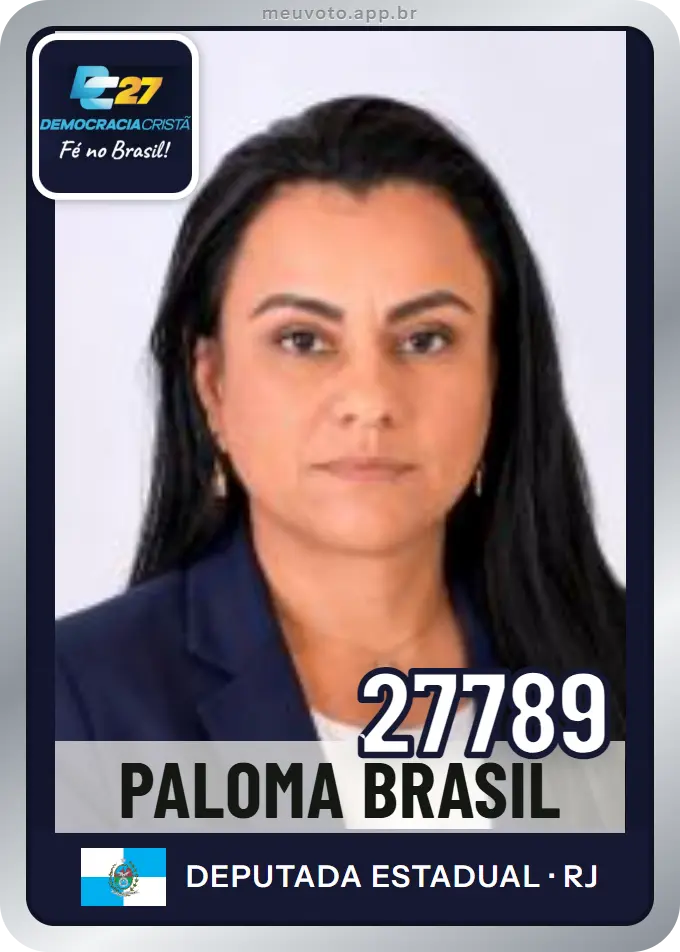 Carta de Paloma Brasil, número 27789, DC