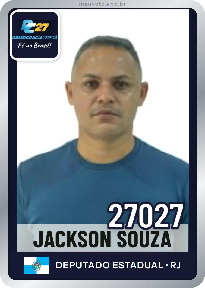 Carta de Jackson Souza, número 27027, DC
